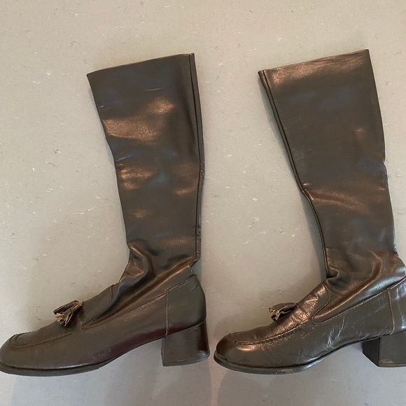 LaTinas VINTAGE Italian leather Shoe/Boot - Picture 3 of 12